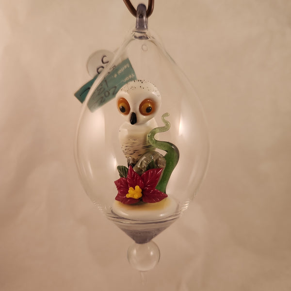 Snow Owl Ornament