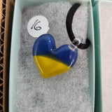 Ukrainian Heart Pendants