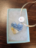 Beach Heart Pendant